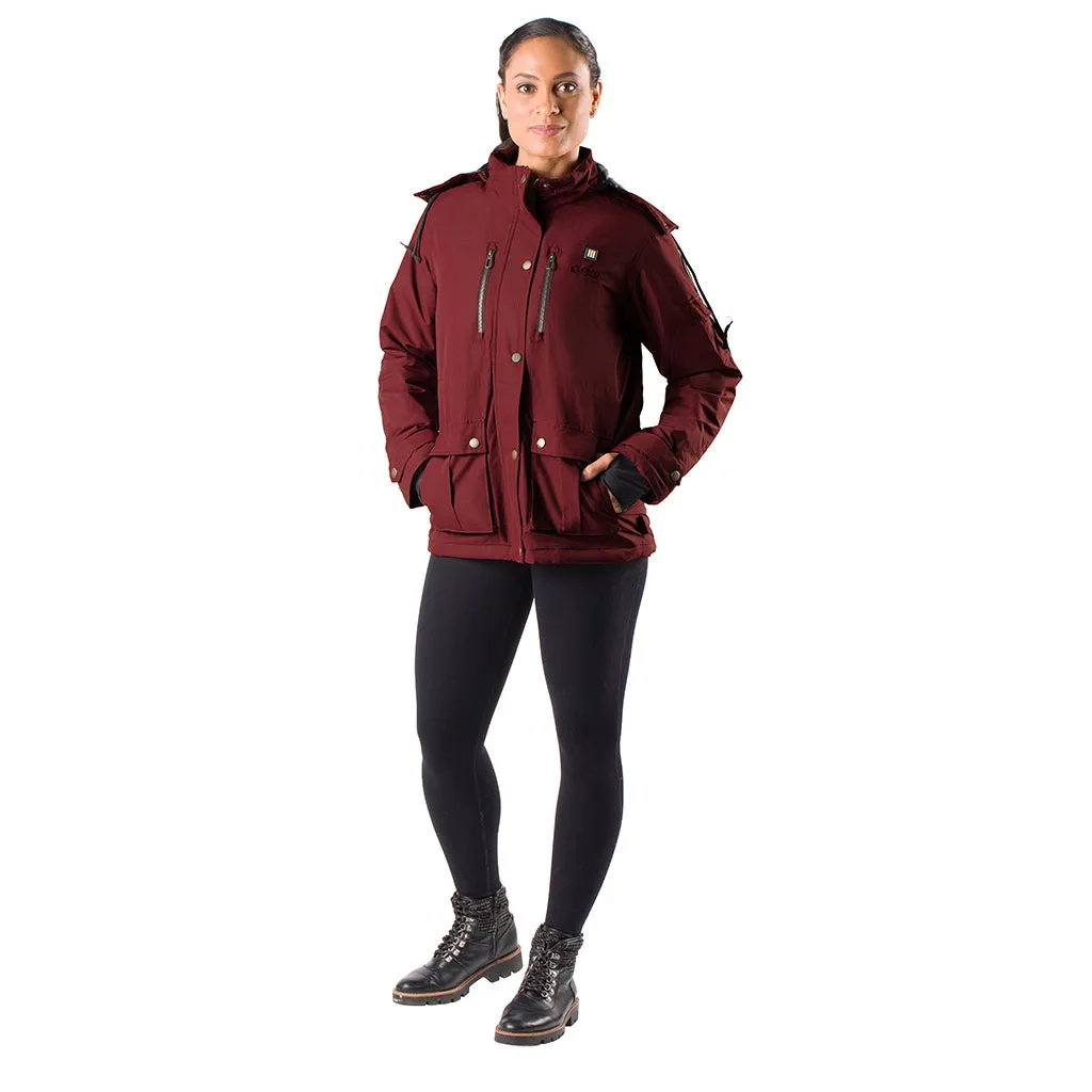 Arcadia Womens Heated Parka by Gobi Heat