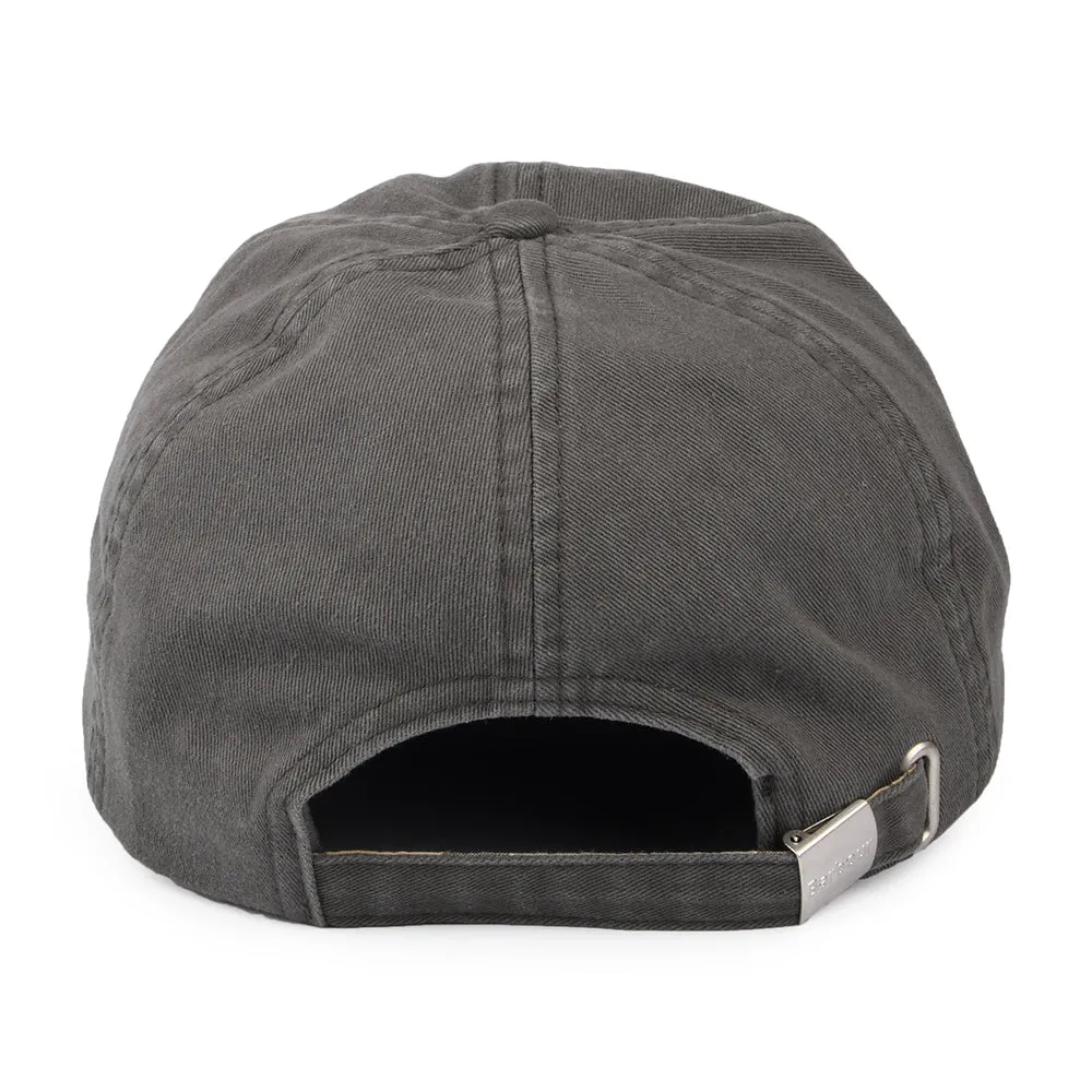 Barbour Hats Cascade Cotton Baseball Cap - Charcoal