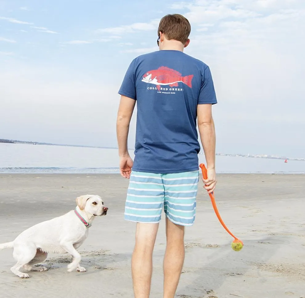 Bulldog Blues: Short Sleeve T-Shirt - Red