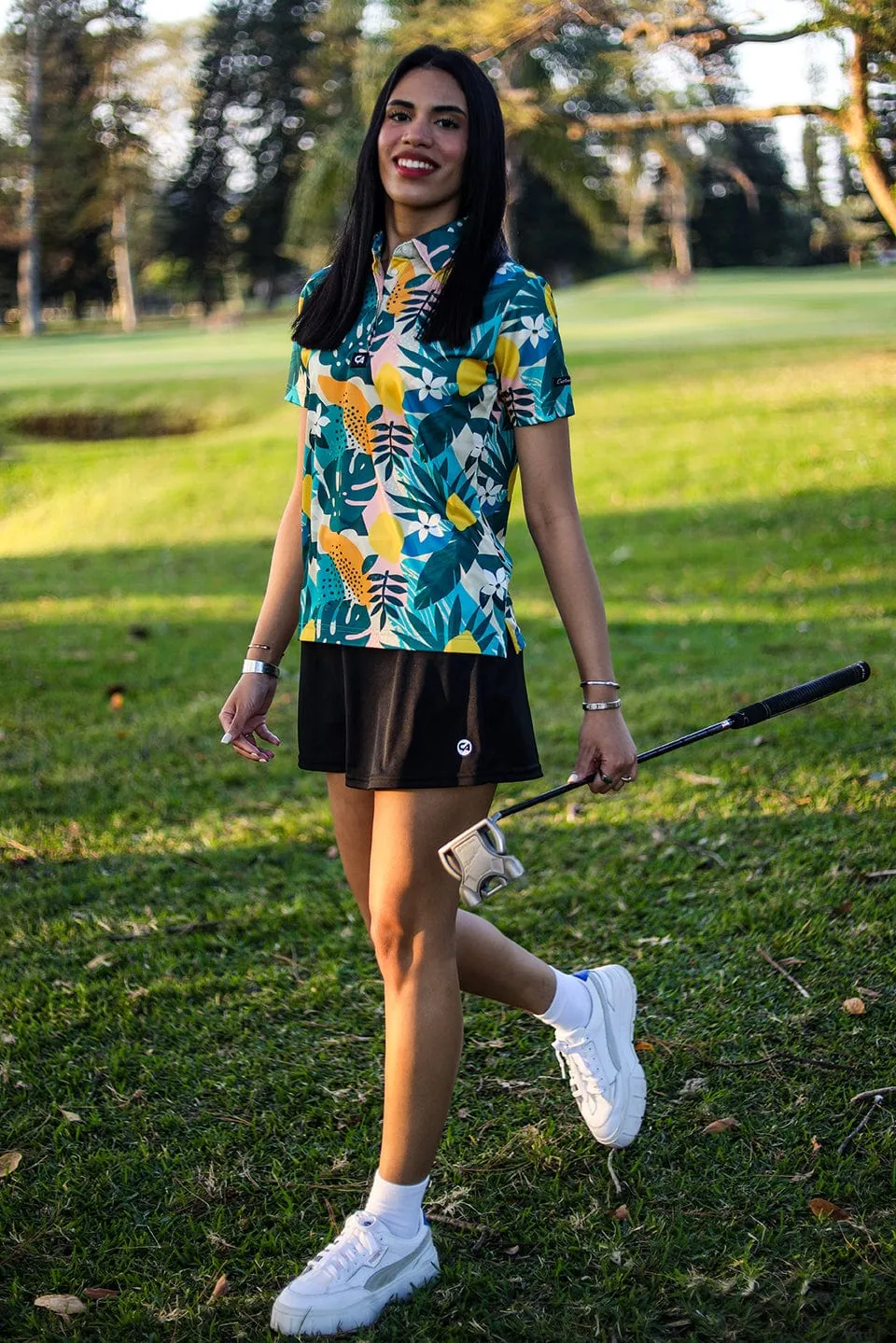 CA Ladies Funky Golf Shirt | Exotic Fruits