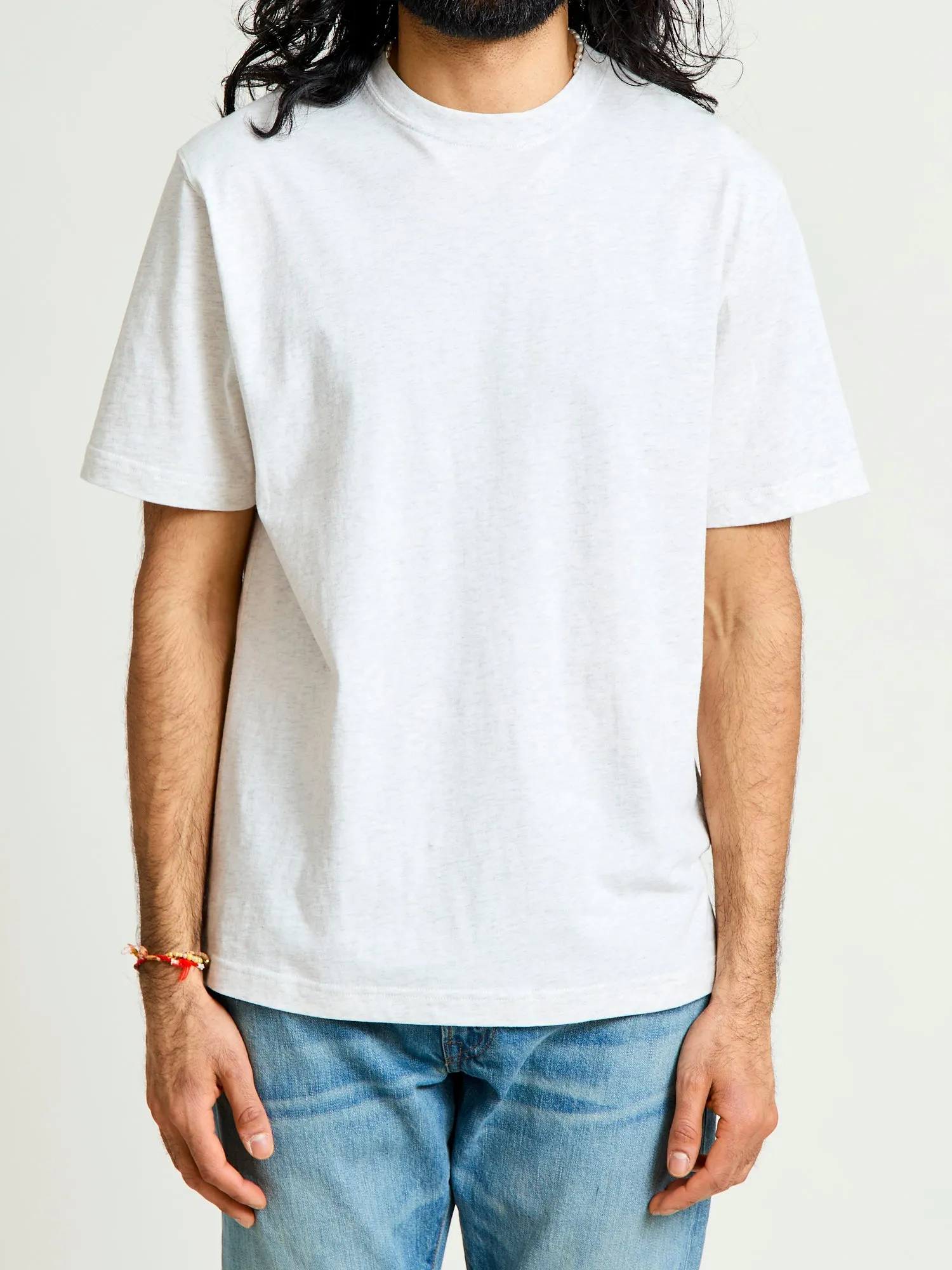 Crewneck T-Shirt in Ash