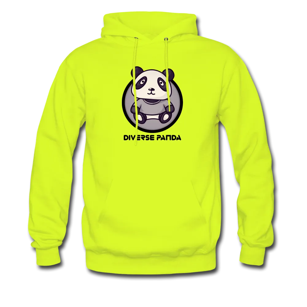 Diverse Panda Sephia Themed Men's Hoodie