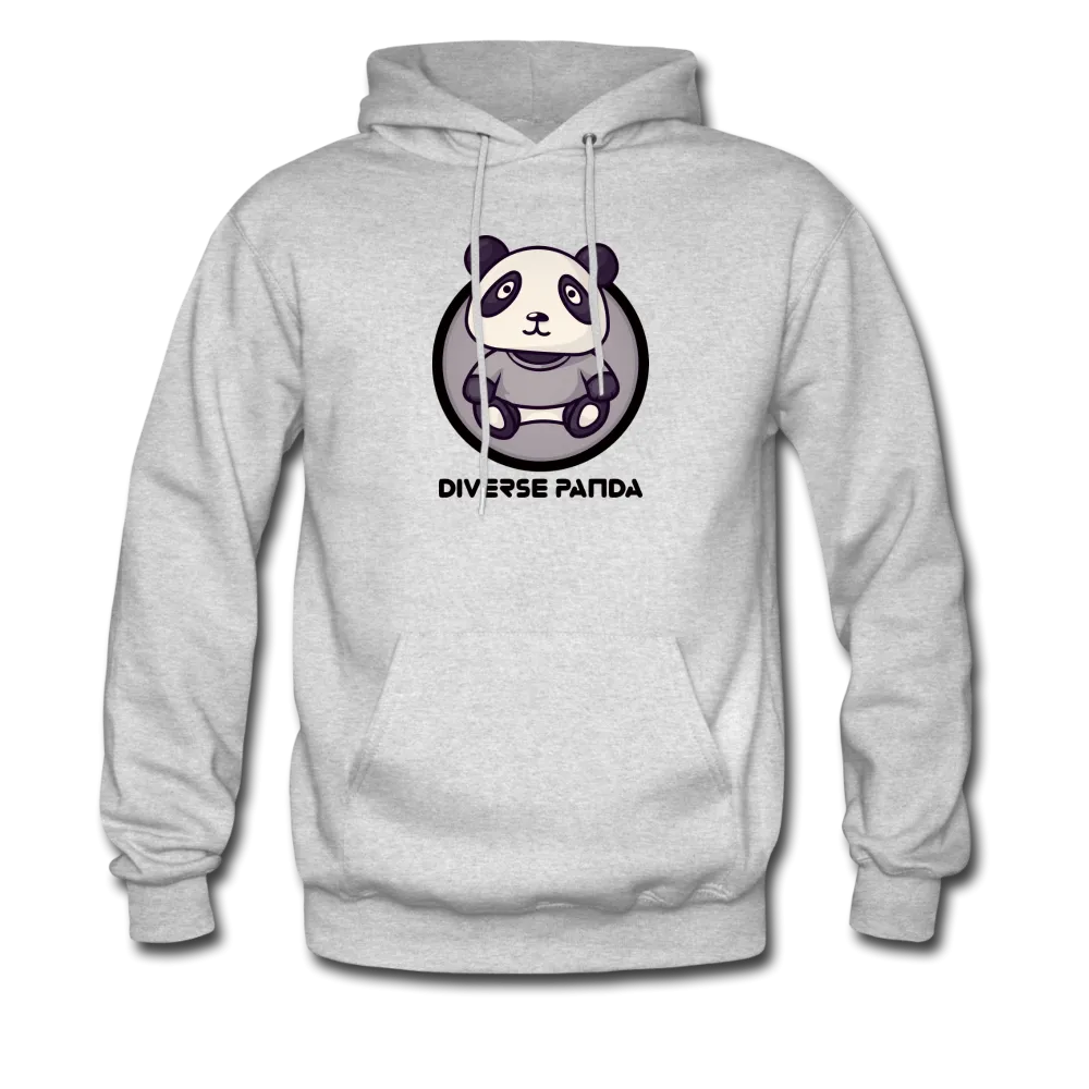 Diverse Panda Sephia Themed Men's Hoodie