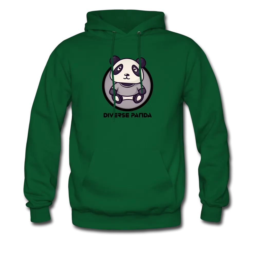 Diverse Panda Sephia Themed Men's Hoodie