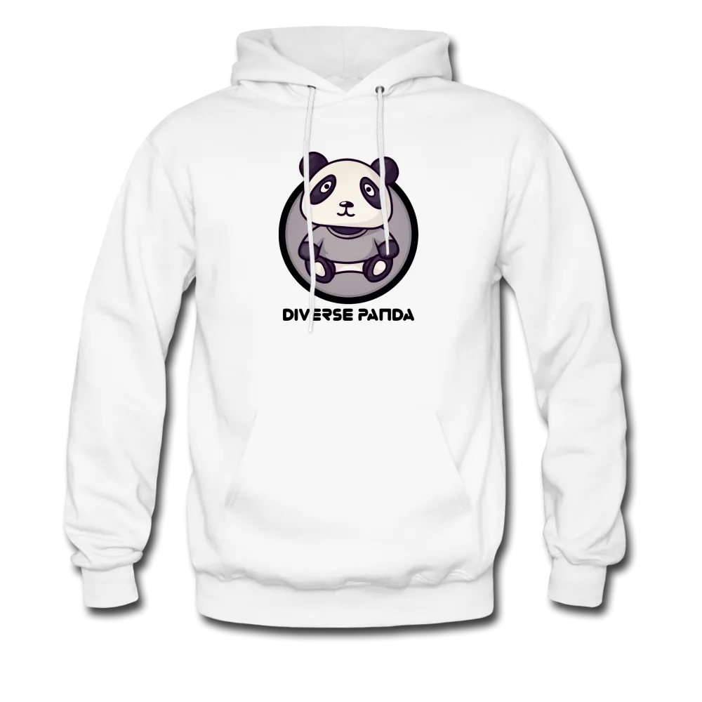 Diverse Panda Sephia Themed Men's Hoodie