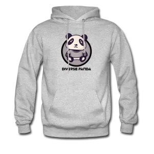 Diverse Panda Sephia Themed Men's Hoodie