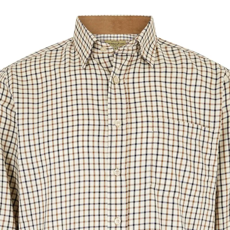 Dubarry Connell Mens Tattersall Shirt - Harvest Gold