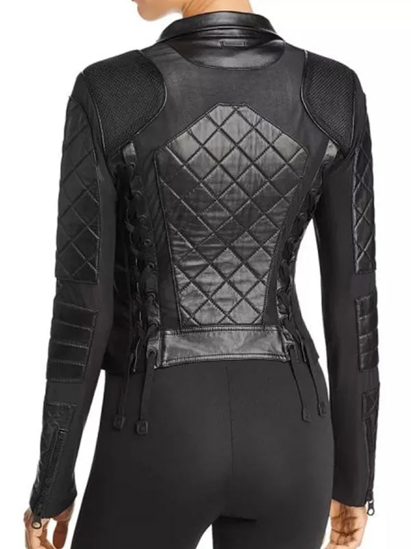 EVAN RACHEL WOOD WESTWORLD LEATHER JACKET BY TJS