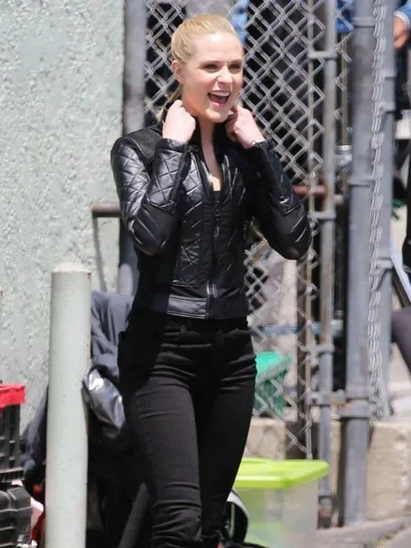 EVAN RACHEL WOOD WESTWORLD LEATHER JACKET BY TJS