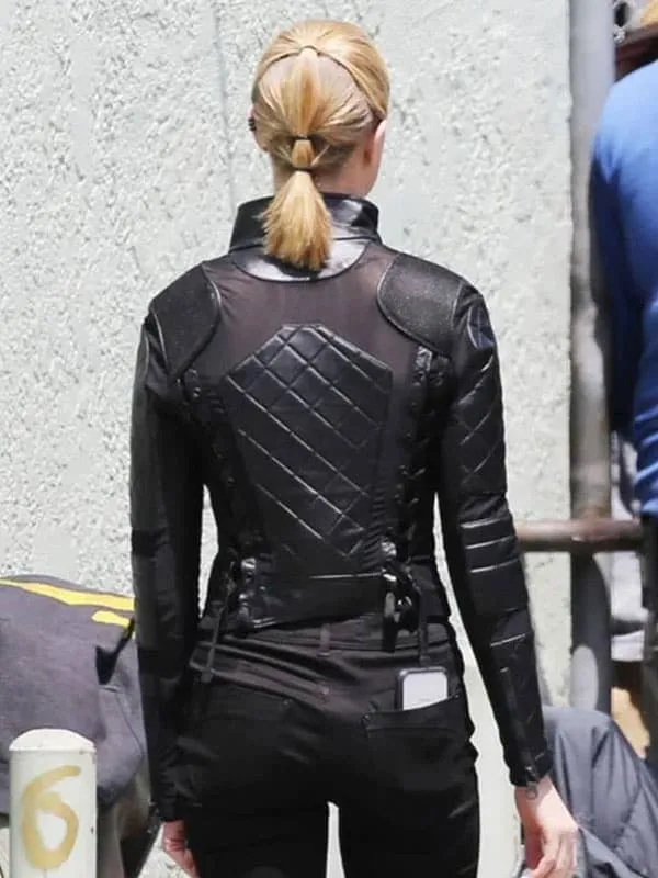 EVAN RACHEL WOOD WESTWORLD LEATHER JACKET BY TJS