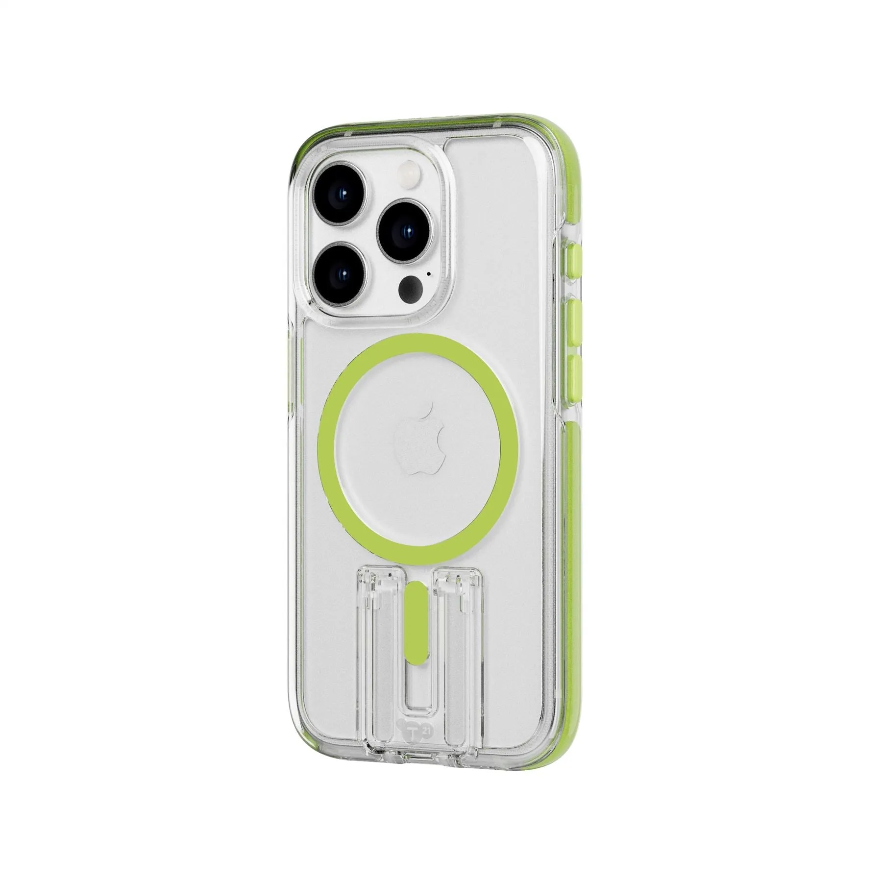 EvoCrystal Kick - Apple iPhone 15 Pro Case MagSafe® Compatible - Lime