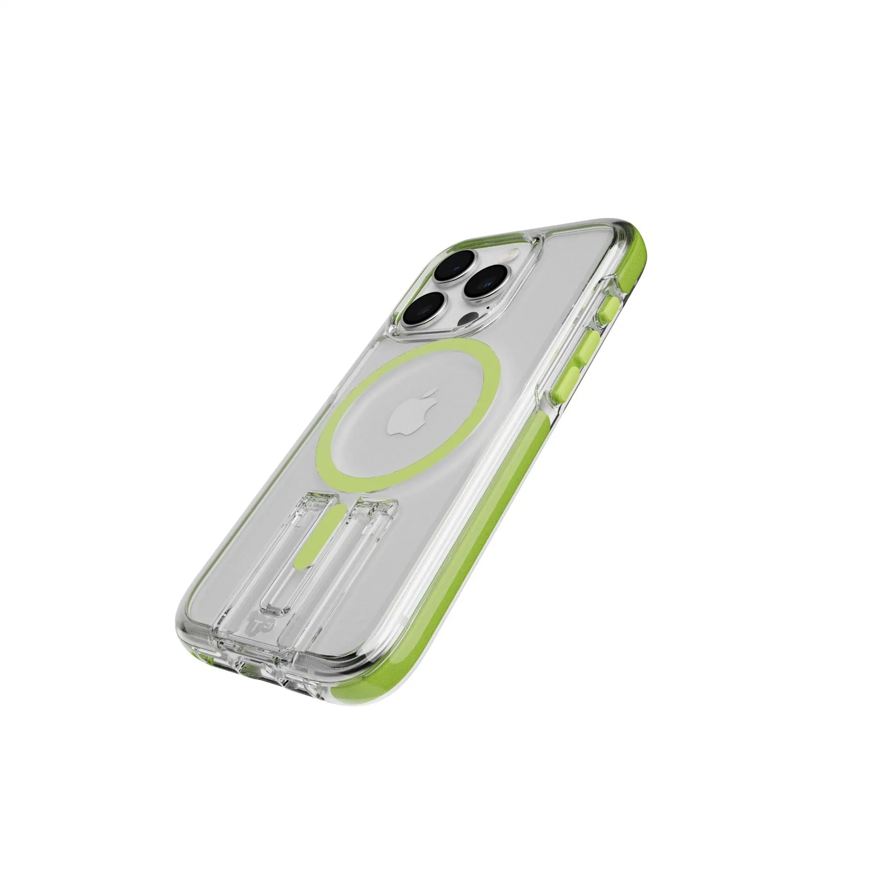 EvoCrystal Kick - Apple iPhone 15 Pro Case MagSafe® Compatible - Lime