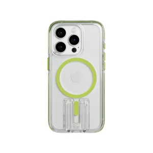 EvoCrystal Kick - Apple iPhone 15 Pro Case MagSafe® Compatible - Lime