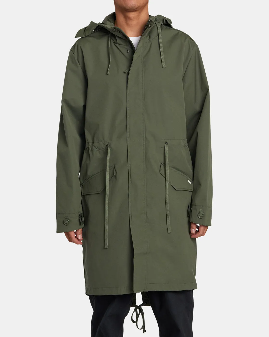 Fishtail Raincoat - Cactus