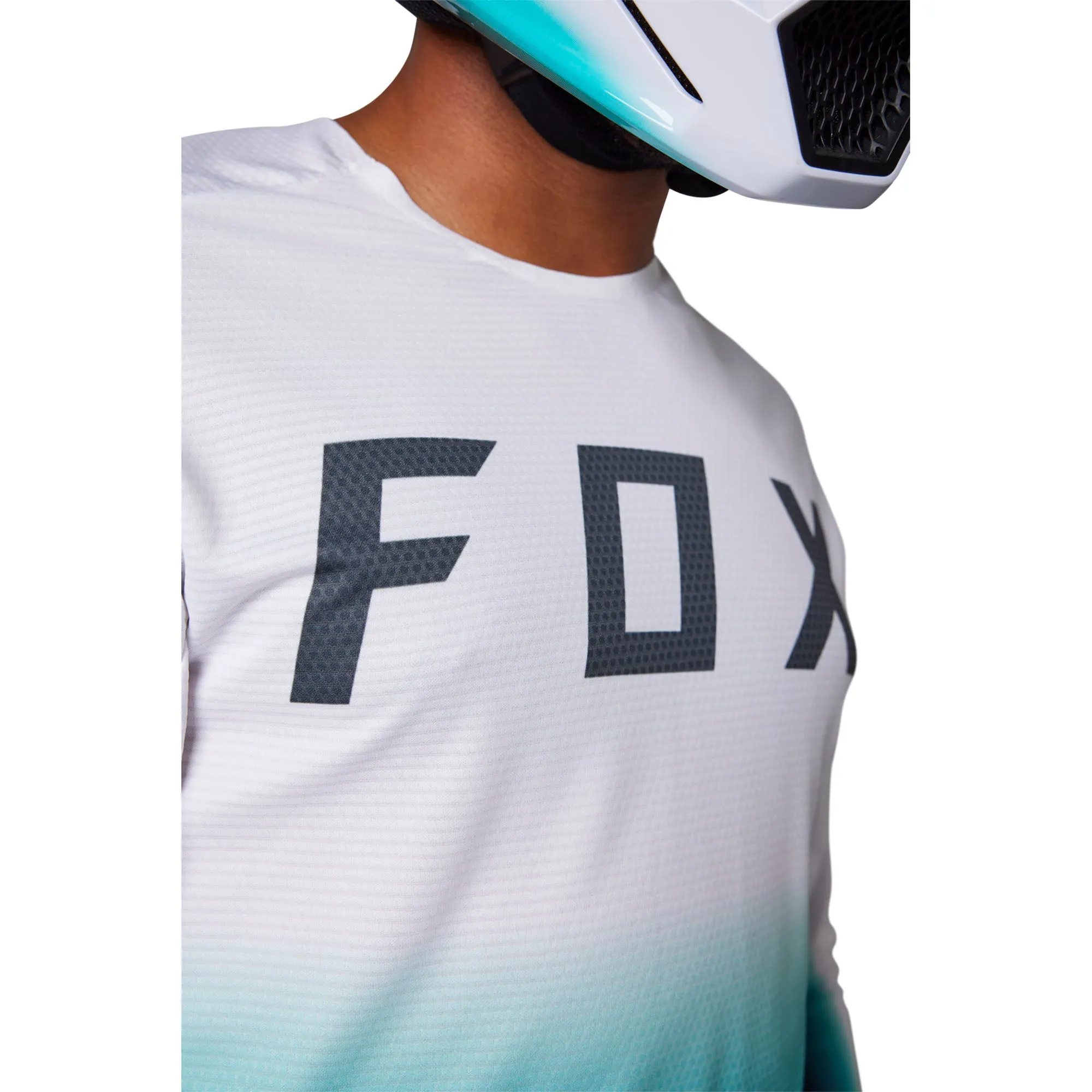 Fox Racing  Mens 360 Fgmnt Motocross Jersey White Offroad MotoX Vented Mesh