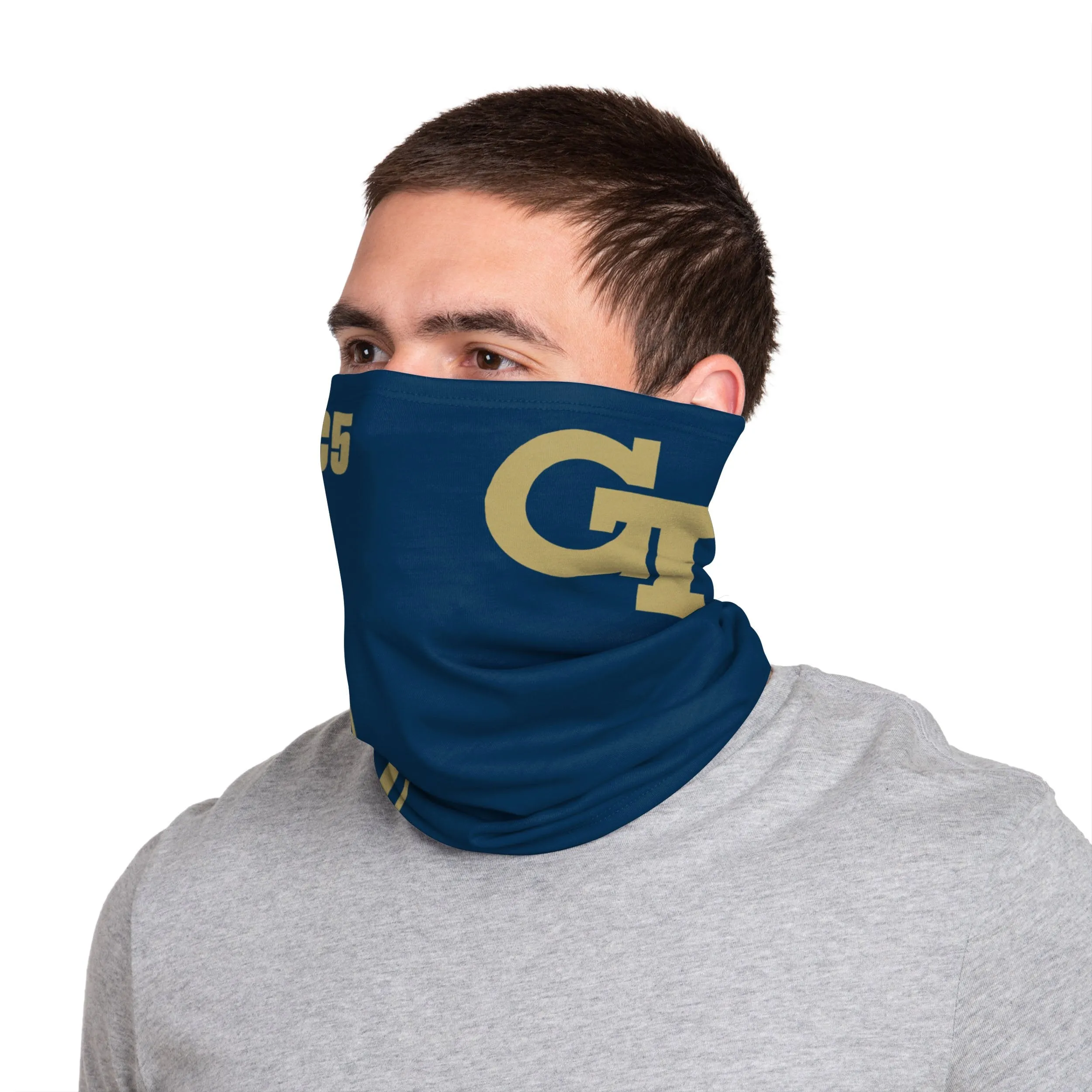 Georgia Tech Yellow Jackets NCAA On-Field Sideline Logo Coach Gaiter Scarf