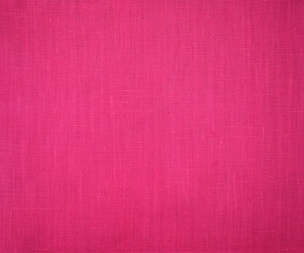 Hot Pink Spence  Spence Bryson Solid Slub Irish Linen Woven Fabric