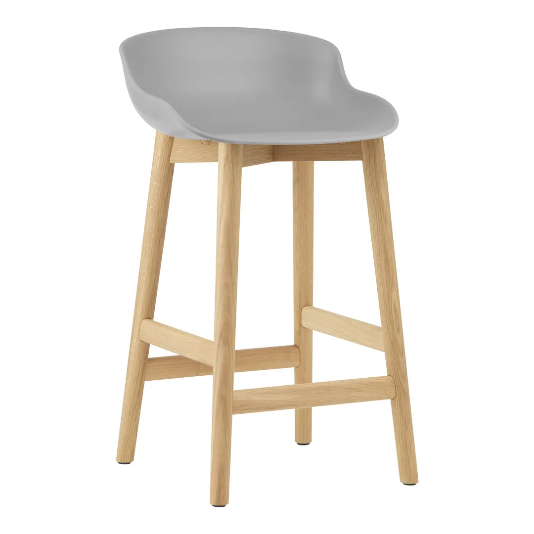 Hyg Counter Stool - Wood Base