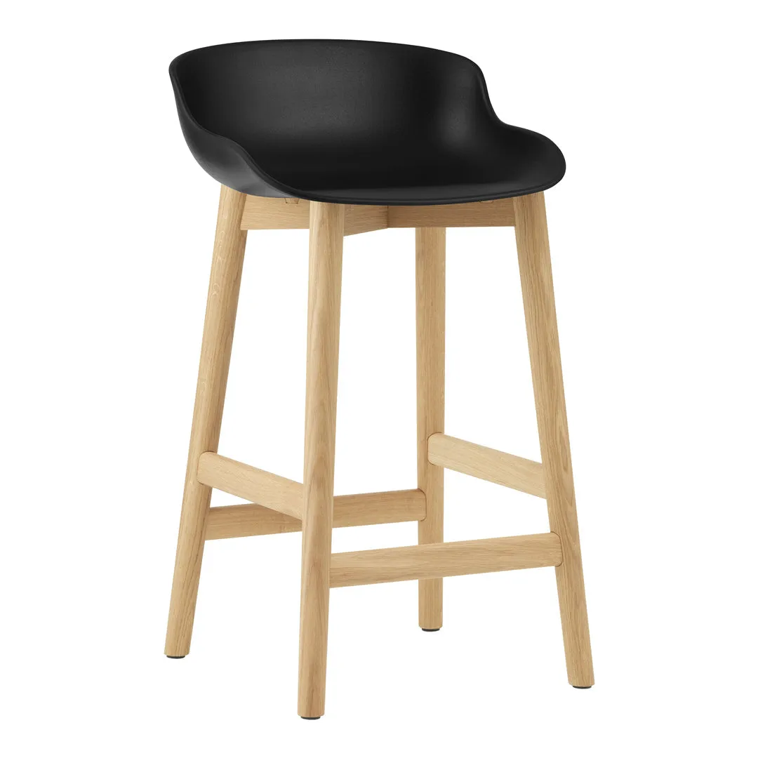 Hyg Counter Stool - Wood Base