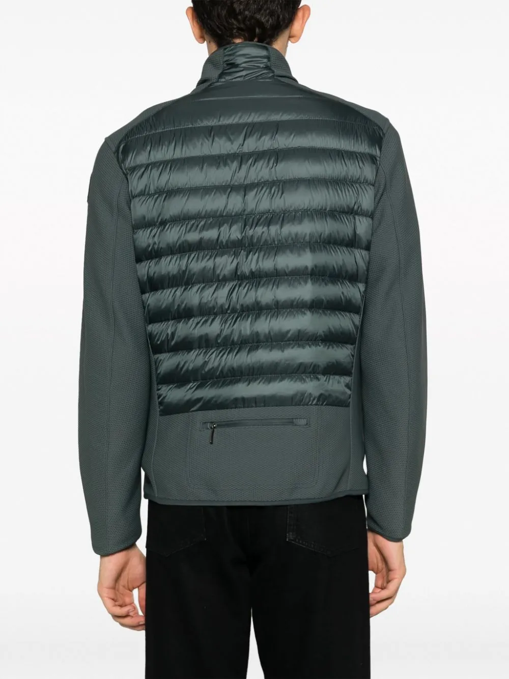 Jayden honeycomb-trimmed padded jacket