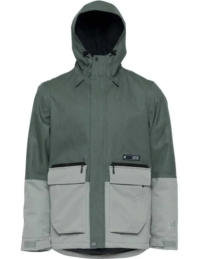 L1 Legacy Mens Snowboard Jacket 2024 | Thyme/Shadow