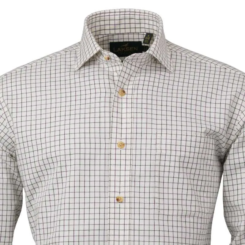 Laksen Tony Mens Shirt - Heather/Olive