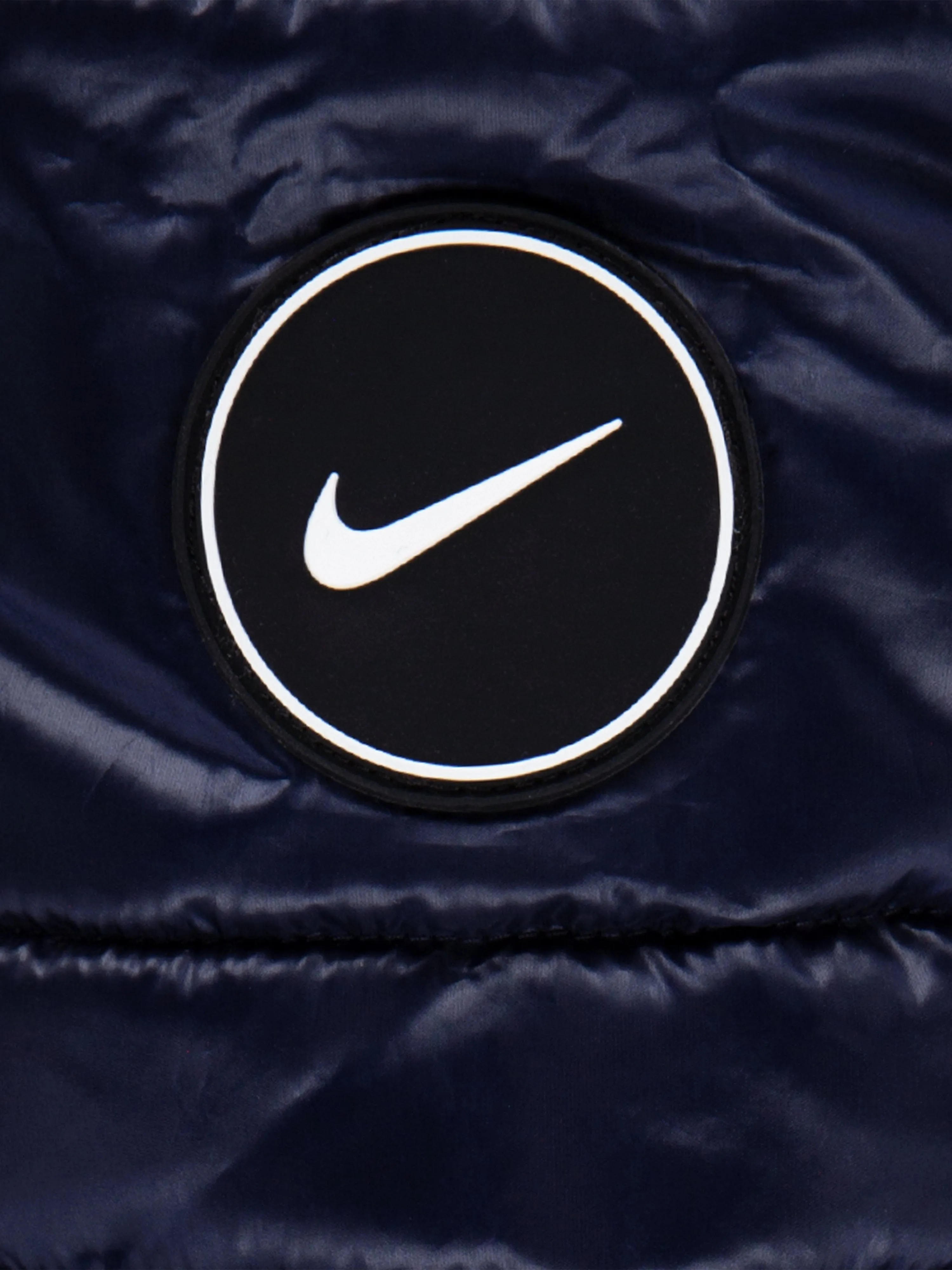 Nike Boys Fill Quilted Jacket in Navy