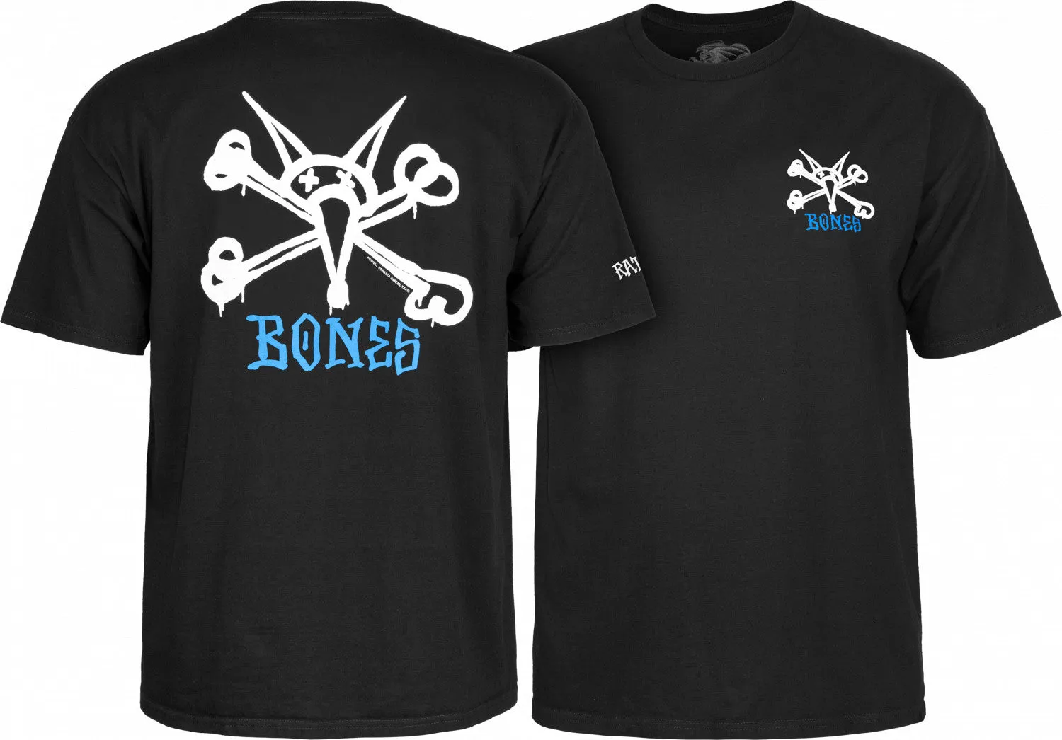 Powell Peralta Rat Bones T-shirt - Black