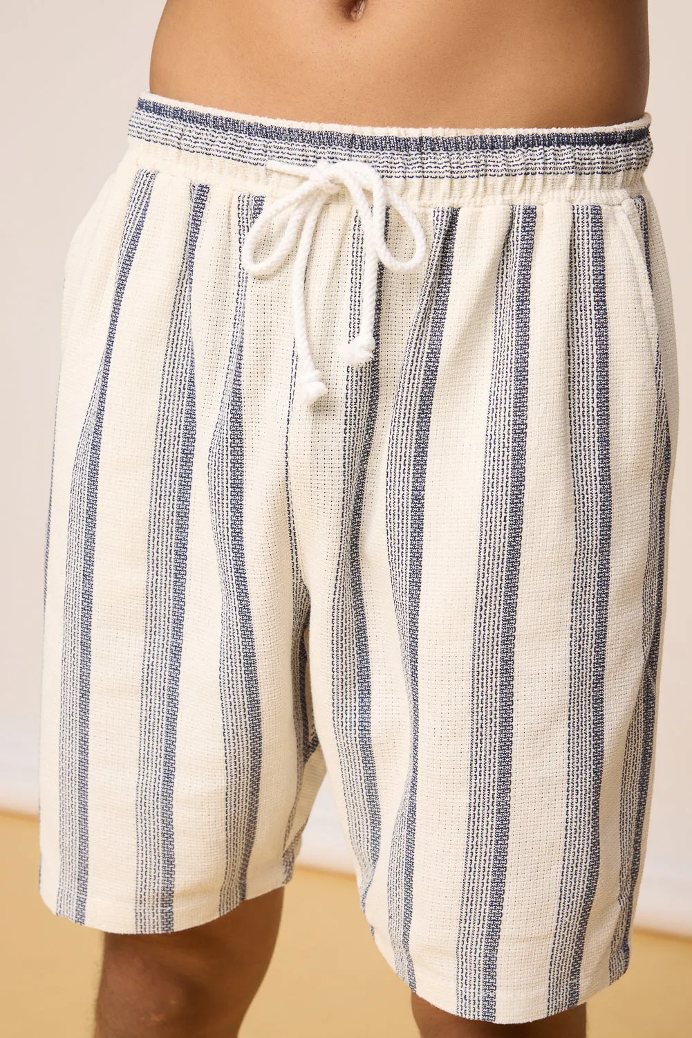 Riviera Striped Men's Bermuda Shorts