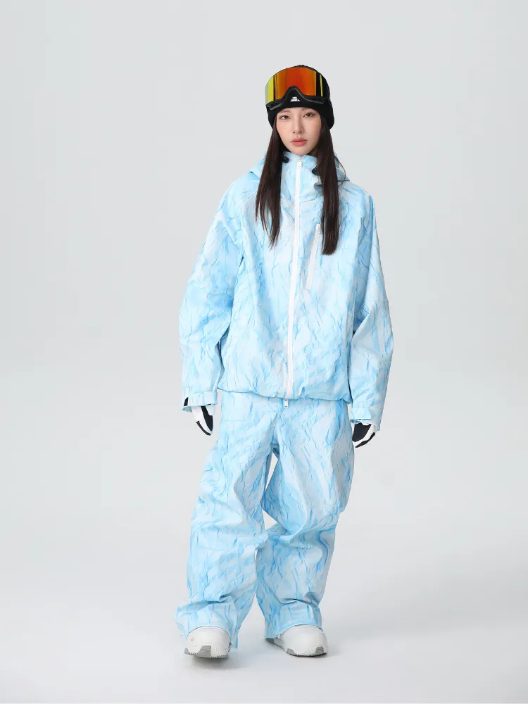 Searipe Denim Drift Baggy Snow Suit - Women's