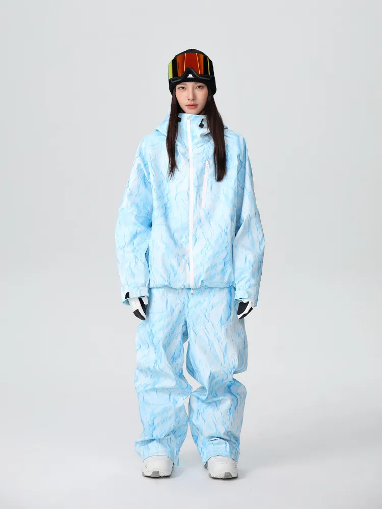 Searipe Denim Drift Baggy Snow Suit - Women's