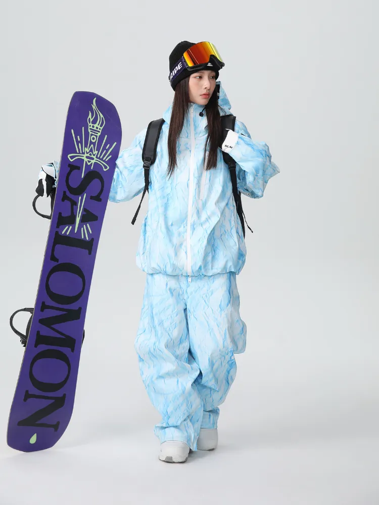 Searipe Denim Drift Baggy Snow Suit - Women's