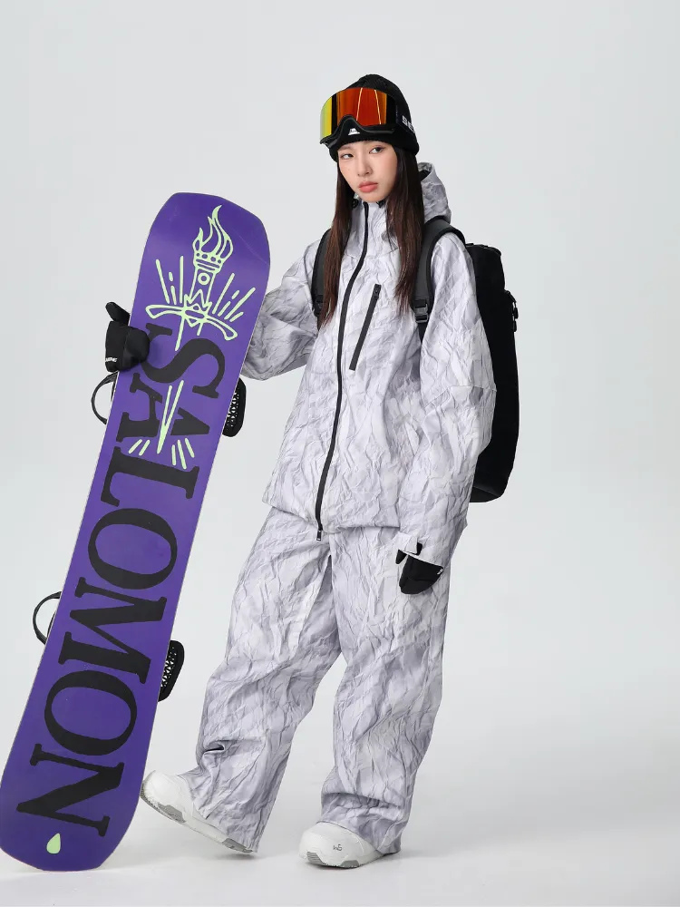 Searipe Denim Drift Baggy Snow Suit - Women's