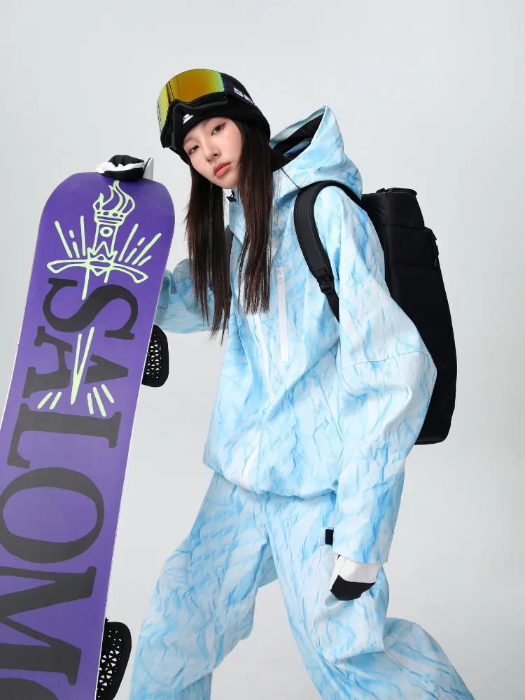 Searipe Denim Drift Baggy Snow Suit - Women's