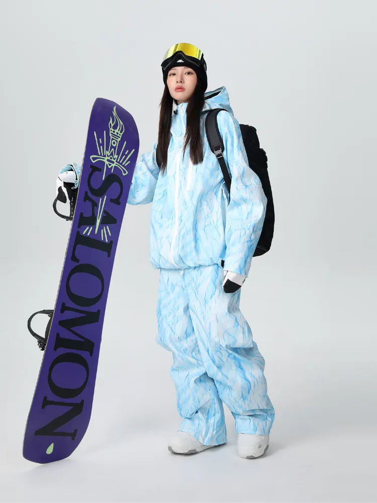 Searipe Denim Drift Baggy Snow Suit - Women's