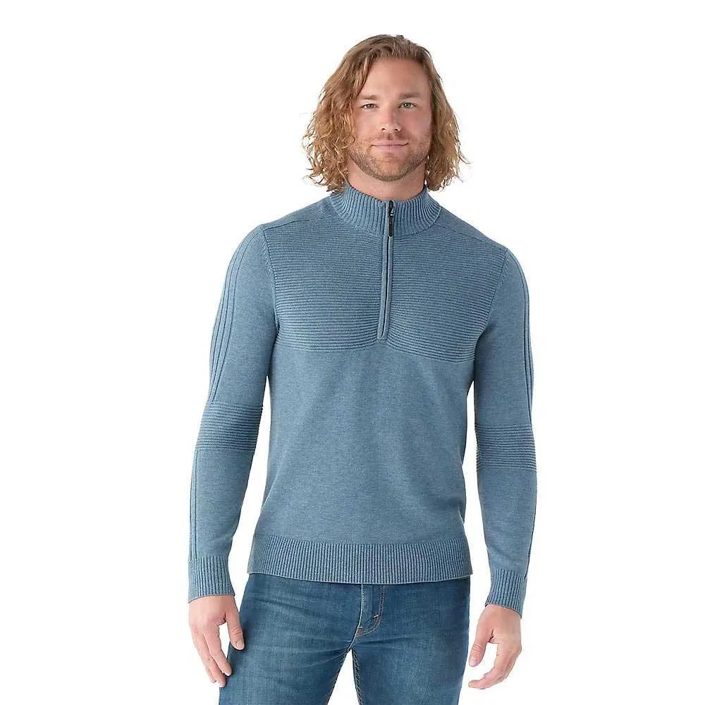 Smartwool Mens Texture Half Zip Sweater