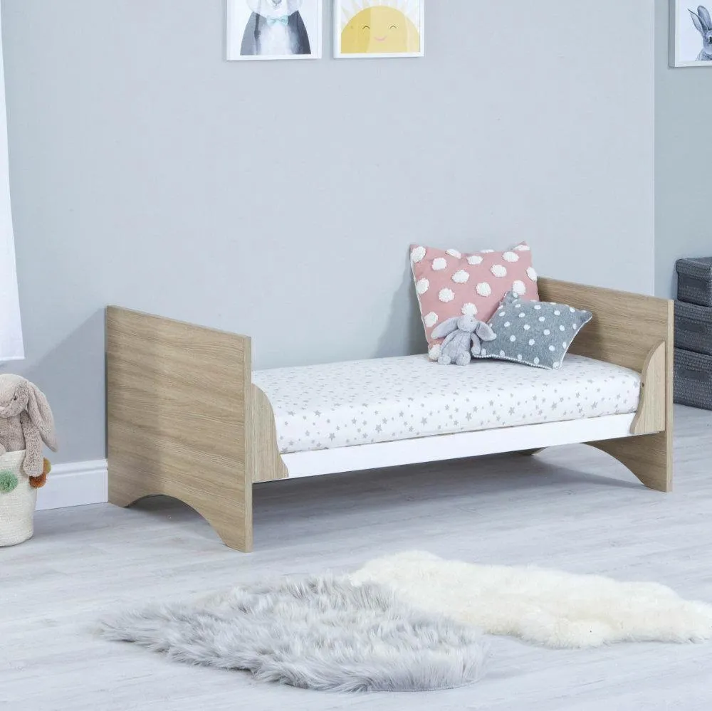 Veni Nursery Furniture Set 3 pcs - Oak & White