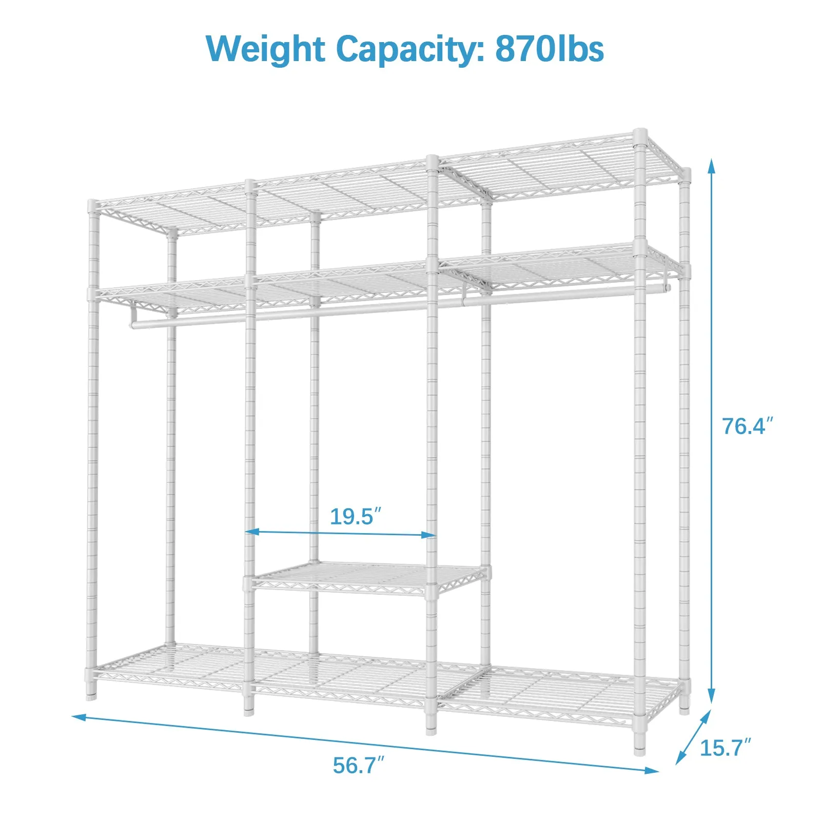 VIPEK V30 Garment Rack